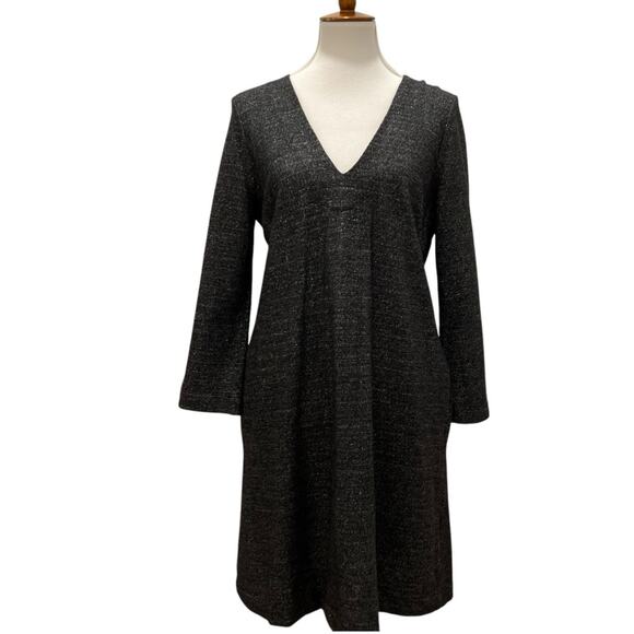 The White Company 10 Dress Wool Retro 60s Style Classic Minimalist Sparkle Dress - Picture 7 of 13